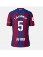 Ženski Nogometna dresi replika Barcelona Inigo Martinez #5 Domači 2023-24 Kratek rokav